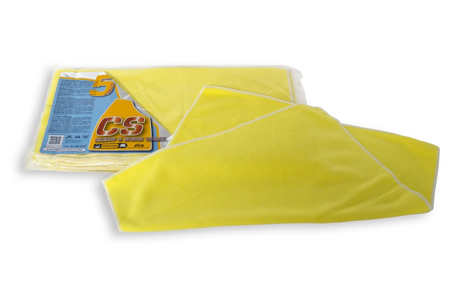 "Poetsdoeken, gele poetsdoek, reinigingsdoek, 5 stuks image"