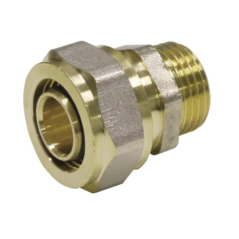 Schroeffitting Koppeling 26 mm x 1" AG - Waterleiding