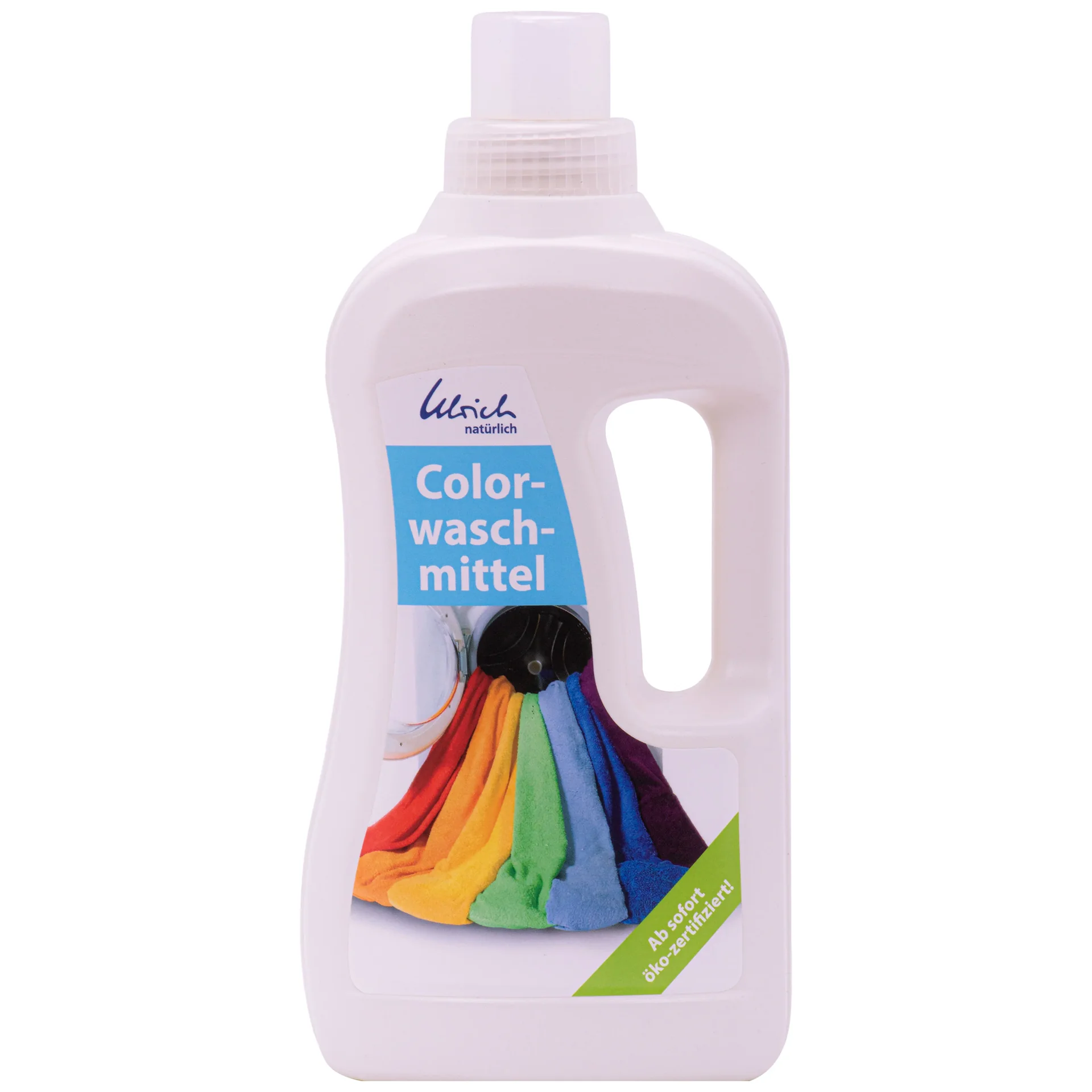 Wasmiddel color 1 Liter, vloeibaar, vegan, natuurlijk wasmiddel, zonder parfum