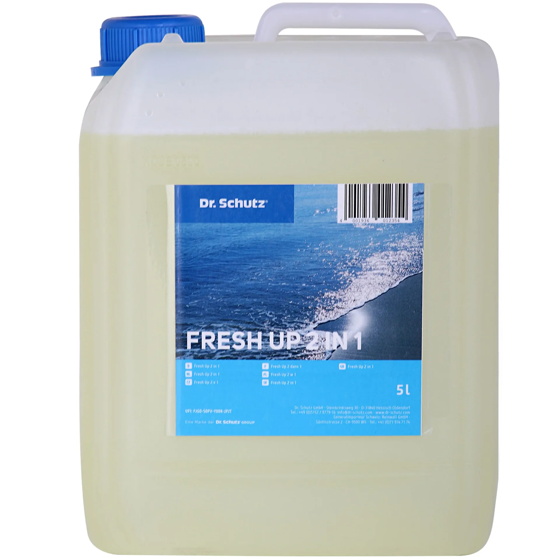 Geur verwijderen, Geur absorberen, Nare geur verwijderen, Stoffen verfrissen, 5 Liter voor ca. 200m²