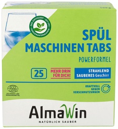 ALMAWIN Spülmaschinen Tabs 25 Stück extra stark & extra glänzend