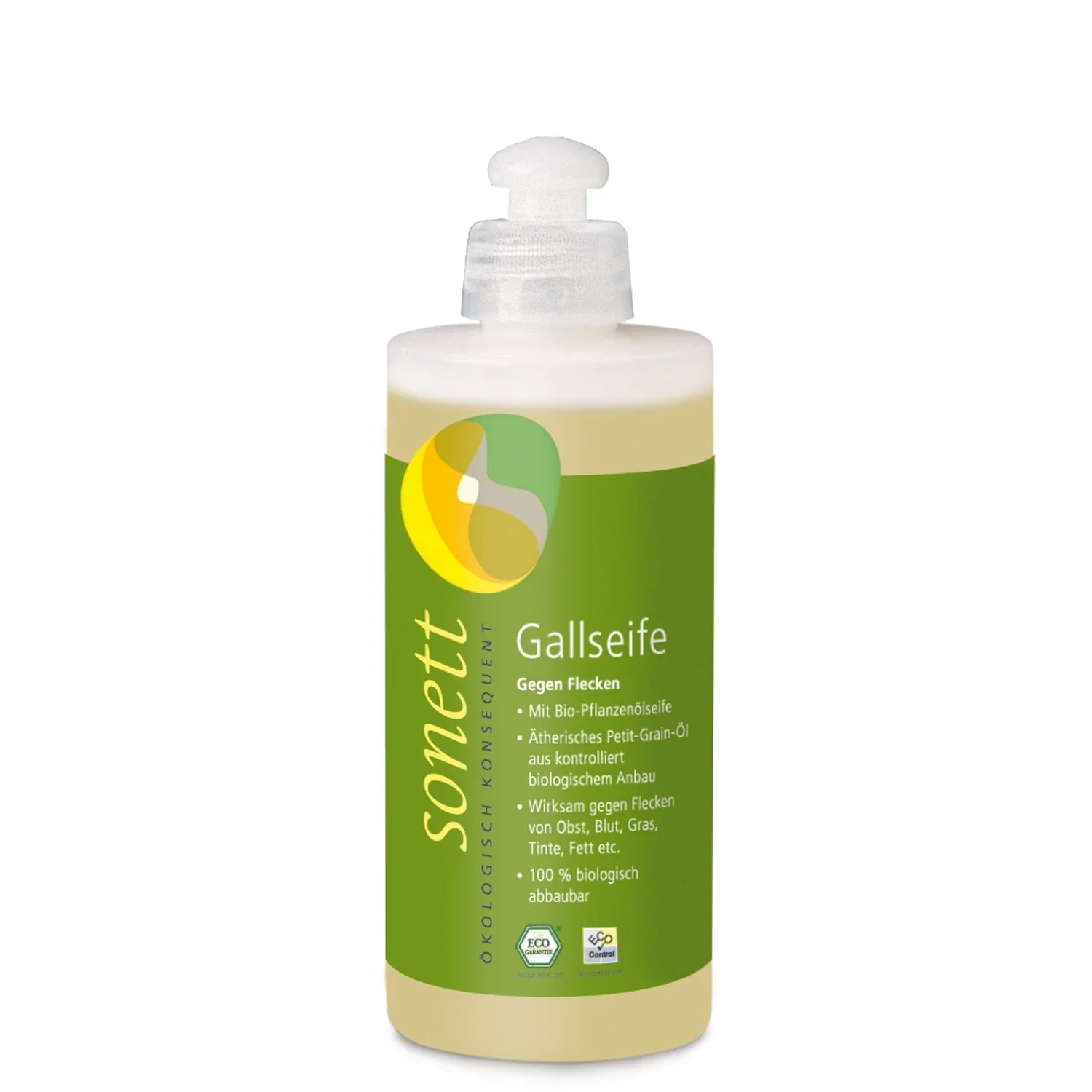 "Galle zeep, Vlekken verwijderen, Natuurlijke vlekverwijderaar, Sonett Gallseife 300ml image"