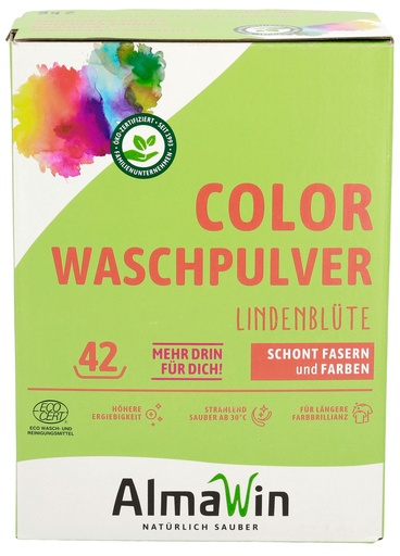 "Wasmiddel voor gekleurde was, 2 kg, kleur wasmiddel, eco wasmiddel kleur, natuurlijk wasmiddel kleur image"