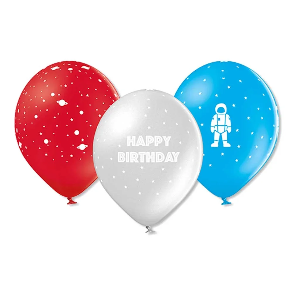 "Ava & Yves ballonnen ruimte natuurlijk rubber image"