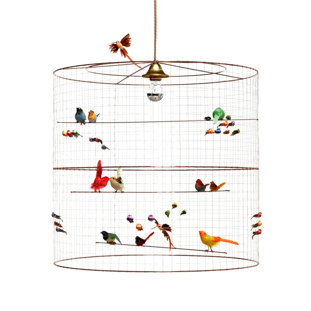 "Challières hanglamp vogelvolière groot image"