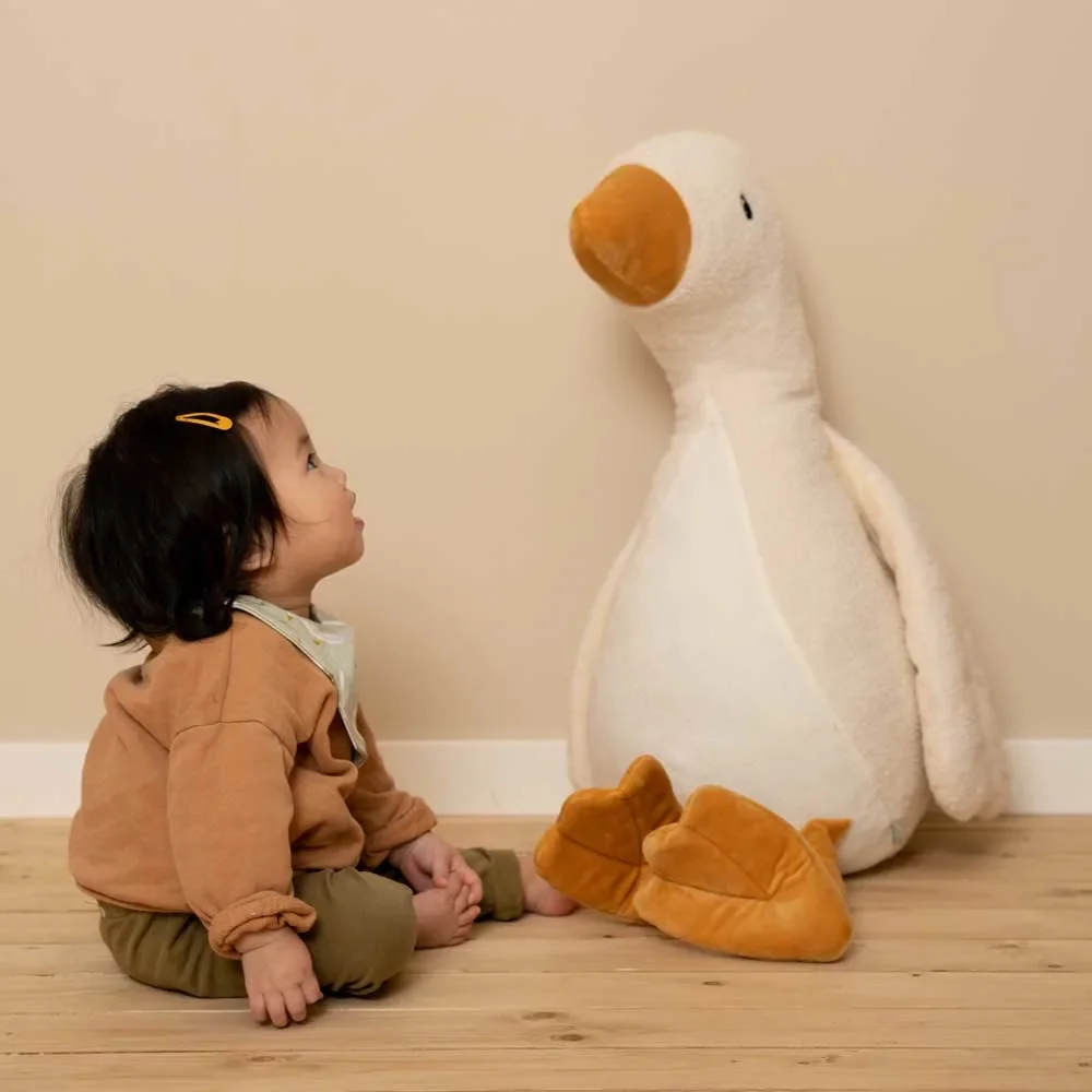 Little Dutch knuffel gans "Little Goose" echt groot