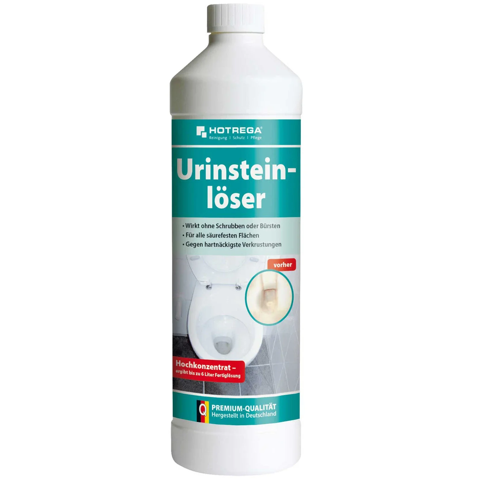 "Urinesteen verwijderaar 1 Liter Concentraat, Urinesteen oplosser, Toilet urinesteen verwijderen image"