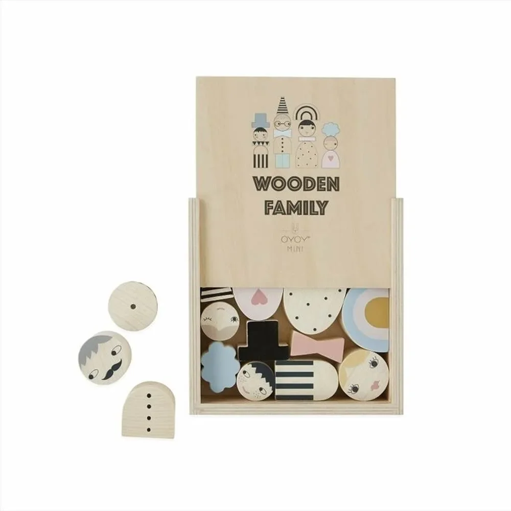 "OyOy Houten Familie bouwstenen image"
