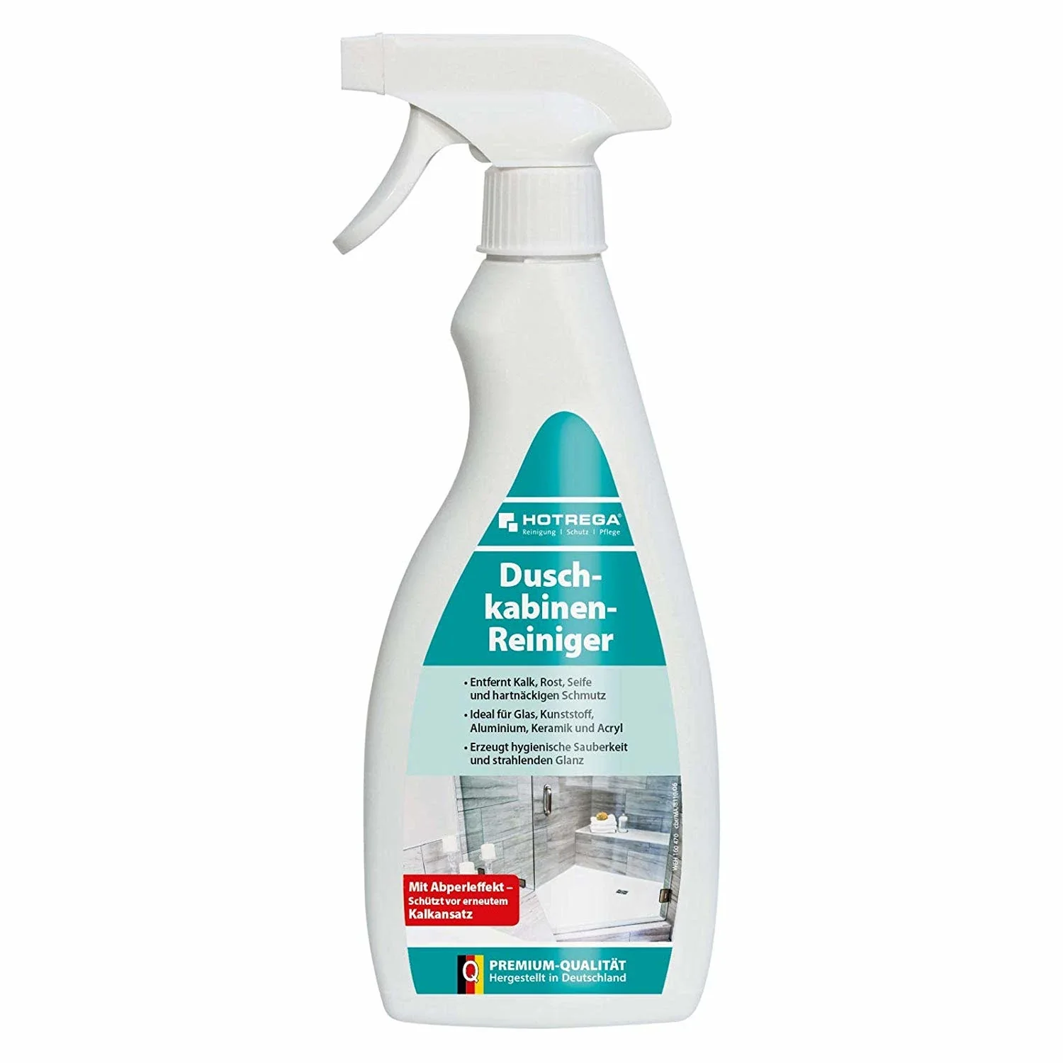 Douchecabine reiniger 500 ml, douche reiniger, reiniger badkamer, antikalk douche, douche spray