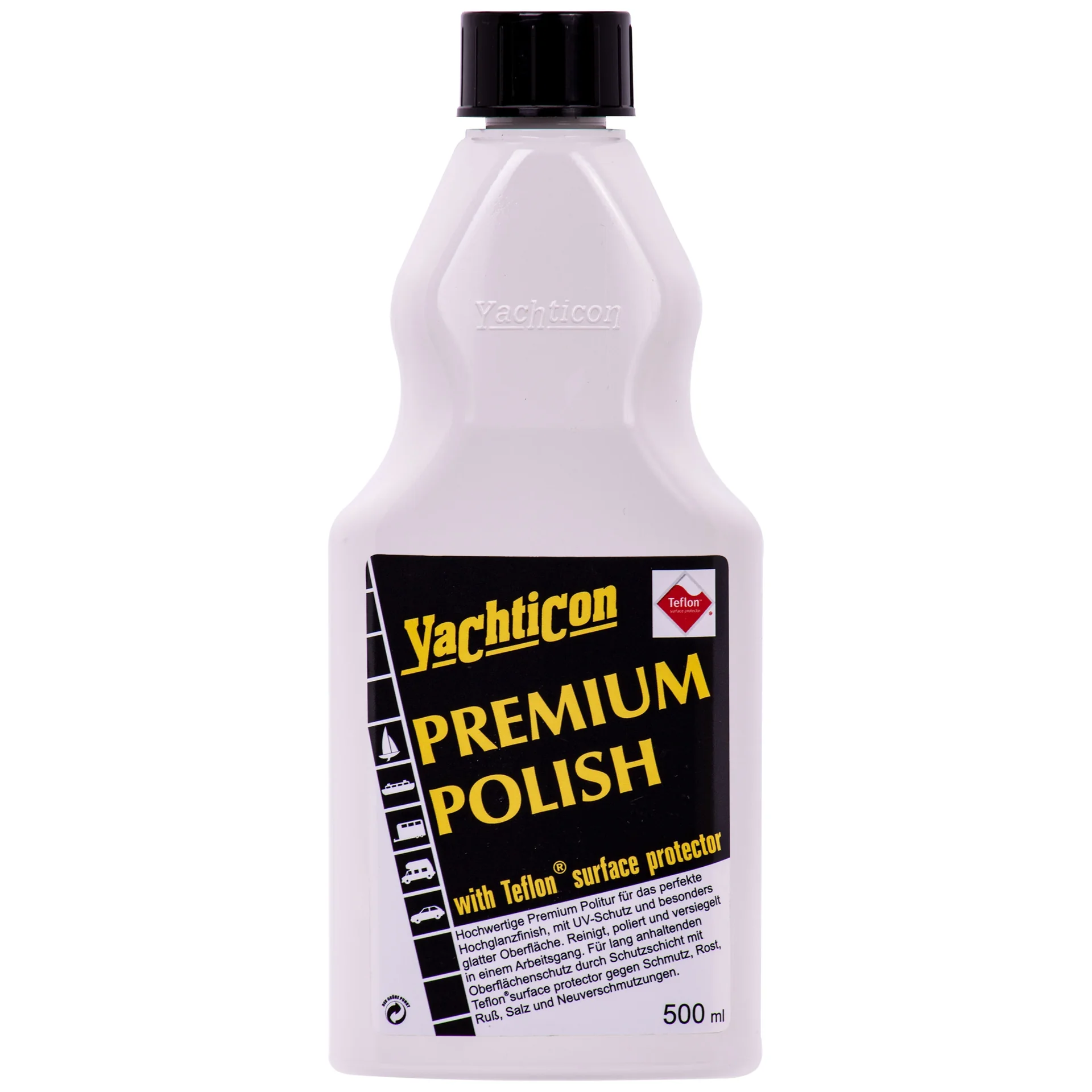 Boot polijstmiddel, 500ml, Premium Polish met Teflon surface protector, boot poetsen
