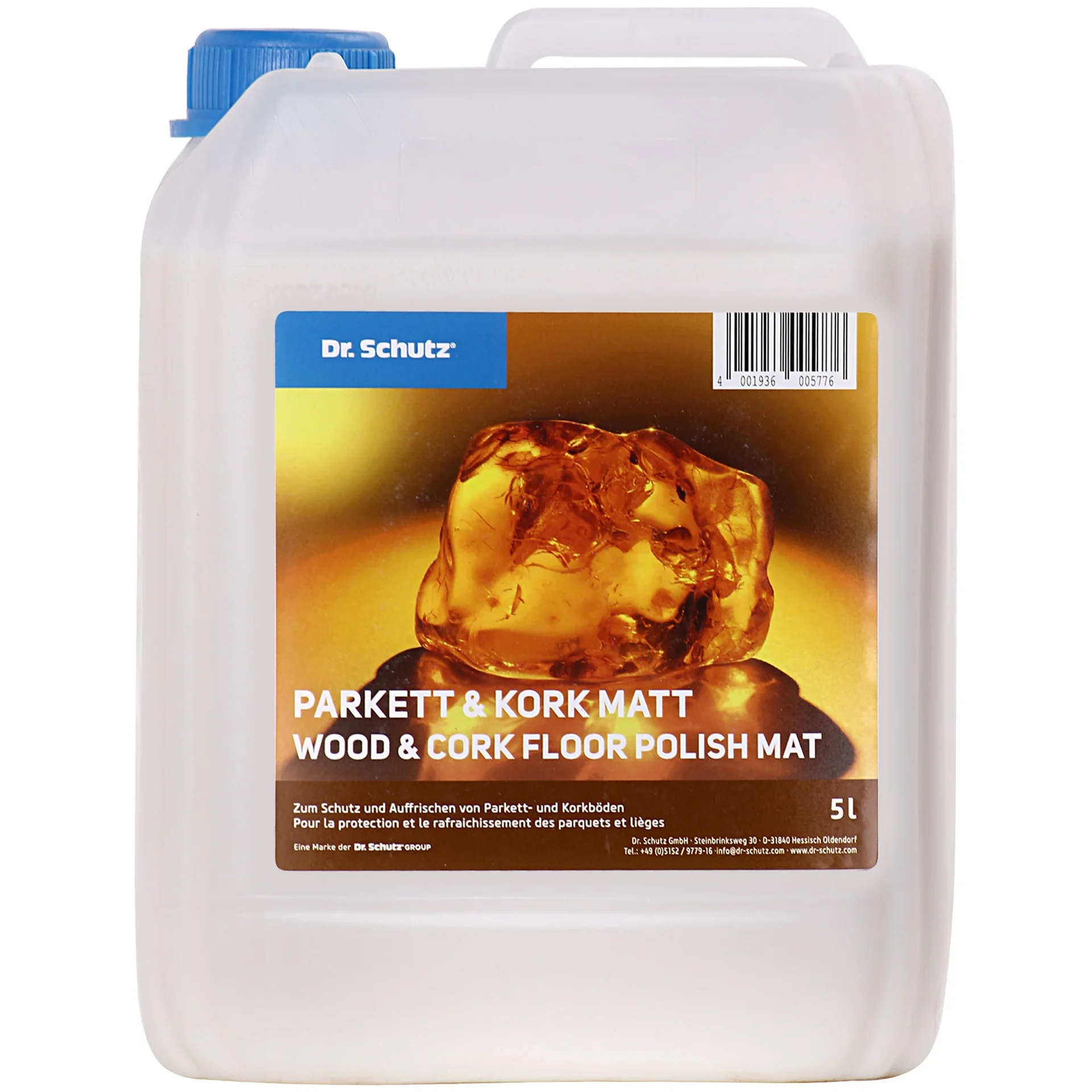 "Parketlak mat, Parket vernis mat, 5 liter, voor parket & kurk, matte vernis image"