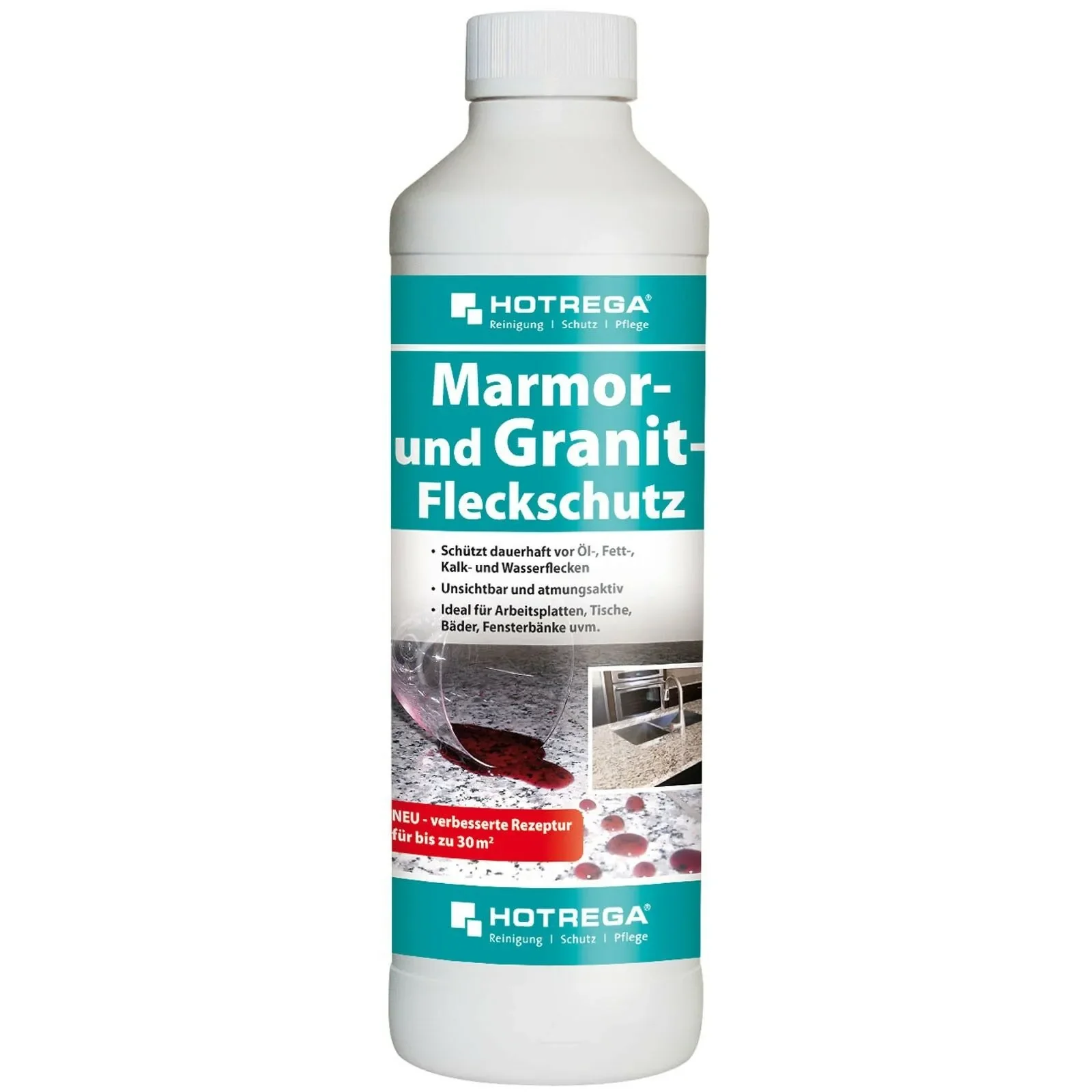 "Marmer bescherming, graniet bescherming, vlekbescherming marmer, 500 ml image"