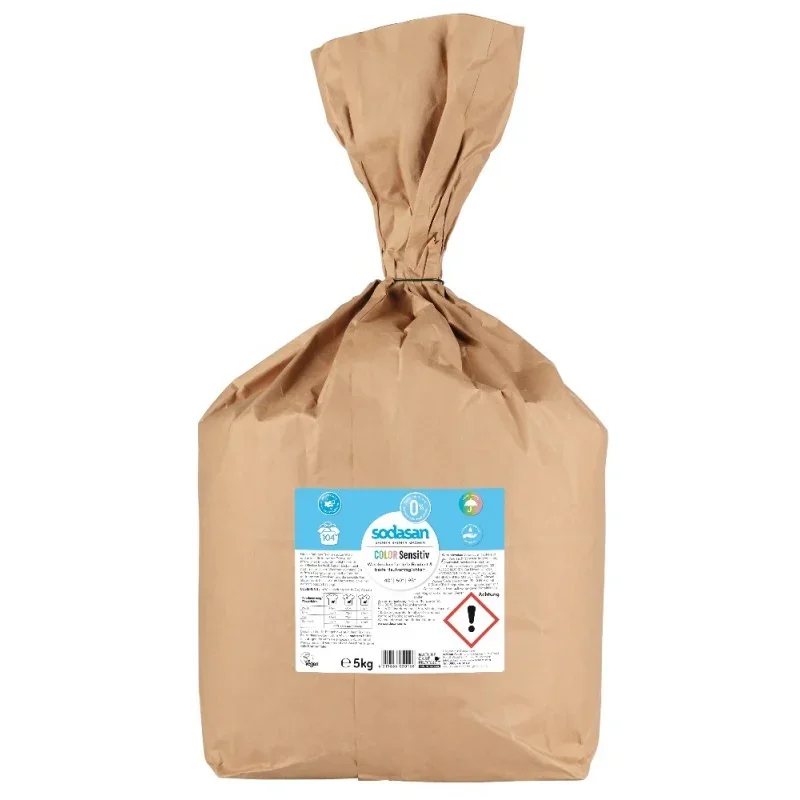 Wasmiddel voor gekleurde was 5 kg, Wasmiddel gevoelige huid, Waspoeder kleur, Ecologisch wasmiddel