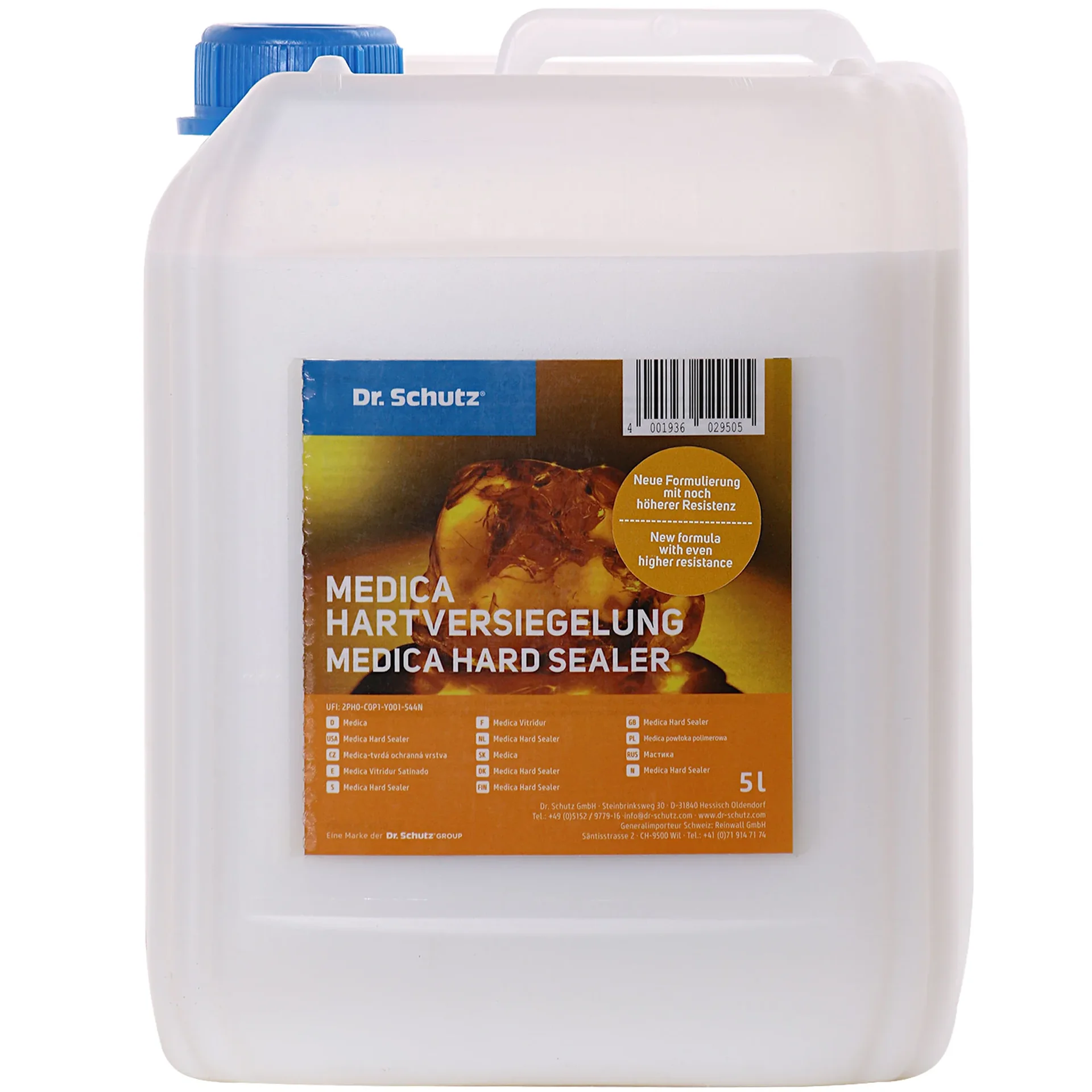 "Harde vloer coating, vloer verzegeling, vloer coating zijdeglans, 5 Liter, voor ca. 100 m² image"