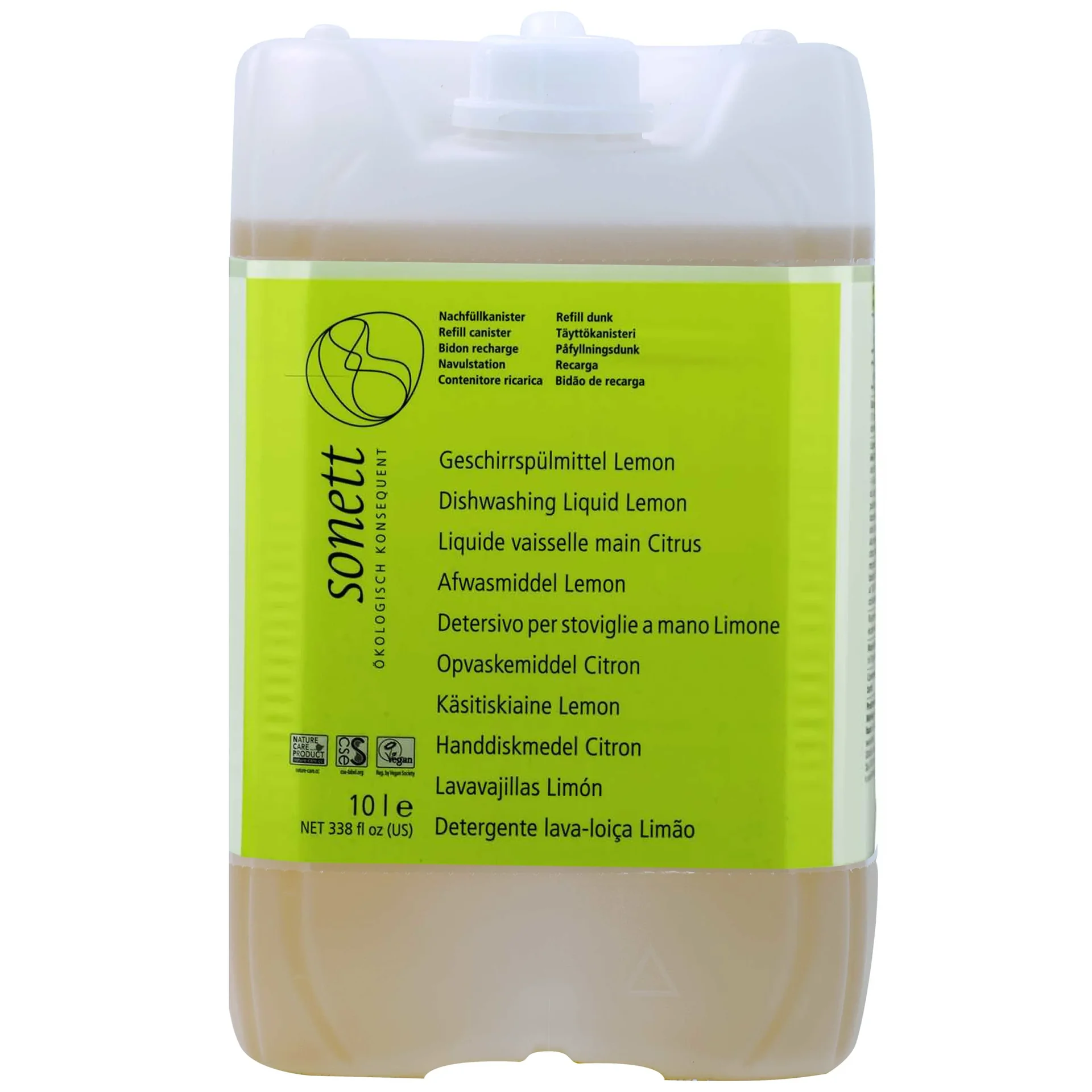"Afwasmiddel citroen 10 Liter, natuurlijk afwasmiddel, eco afwasmiddel image"