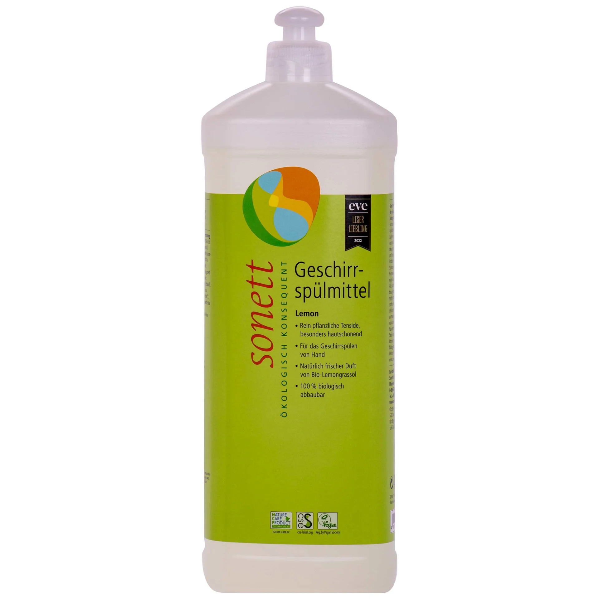 "Afwasmiddel citroen 1 Liter, Geschirrspülmittel, Natuurlijk afwasmiddel, Ecologisch image"