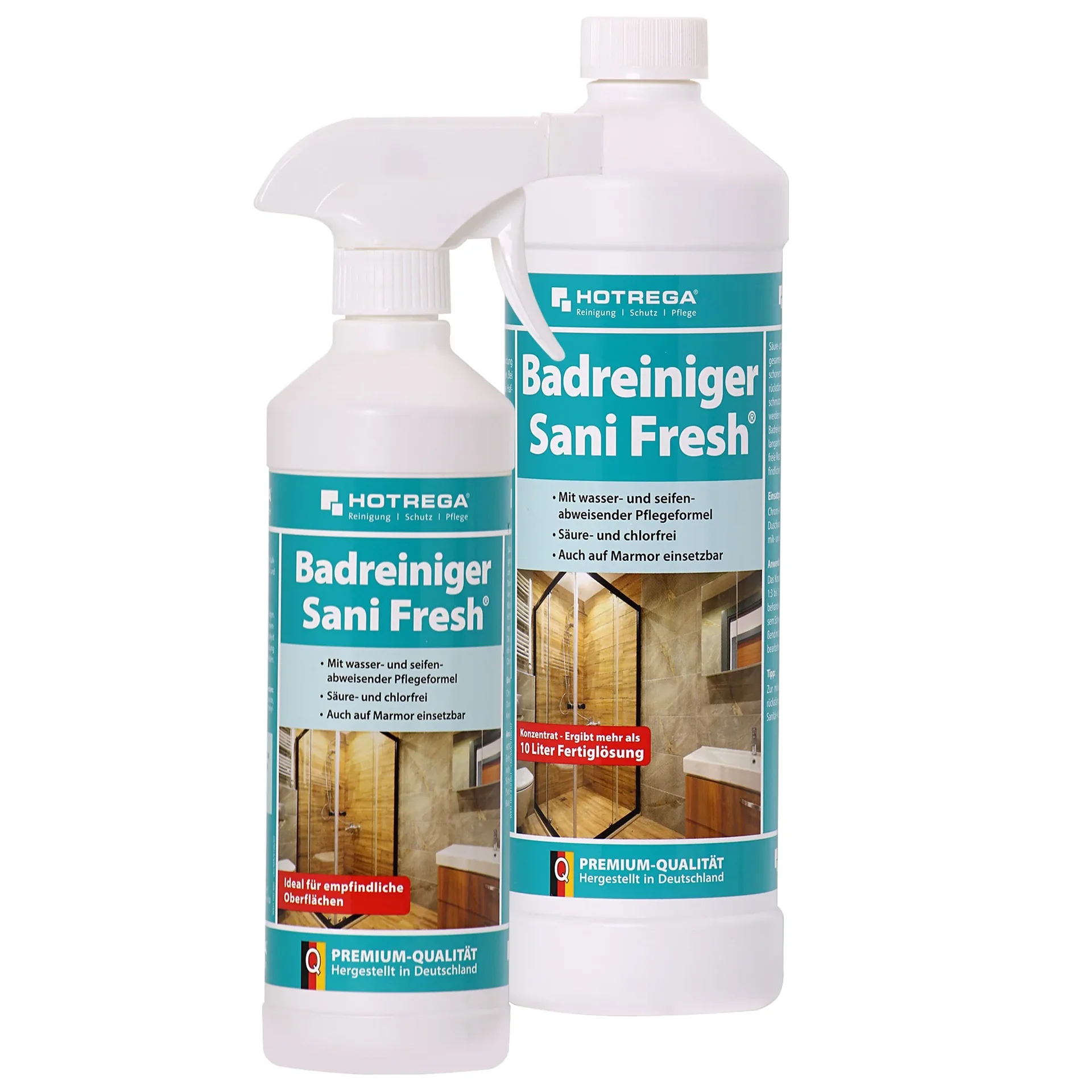 "Badkamer reiniger, badkamer schoonmaken, badkamer kalk verwijderen, badreiniger, sanitair reiniger image"