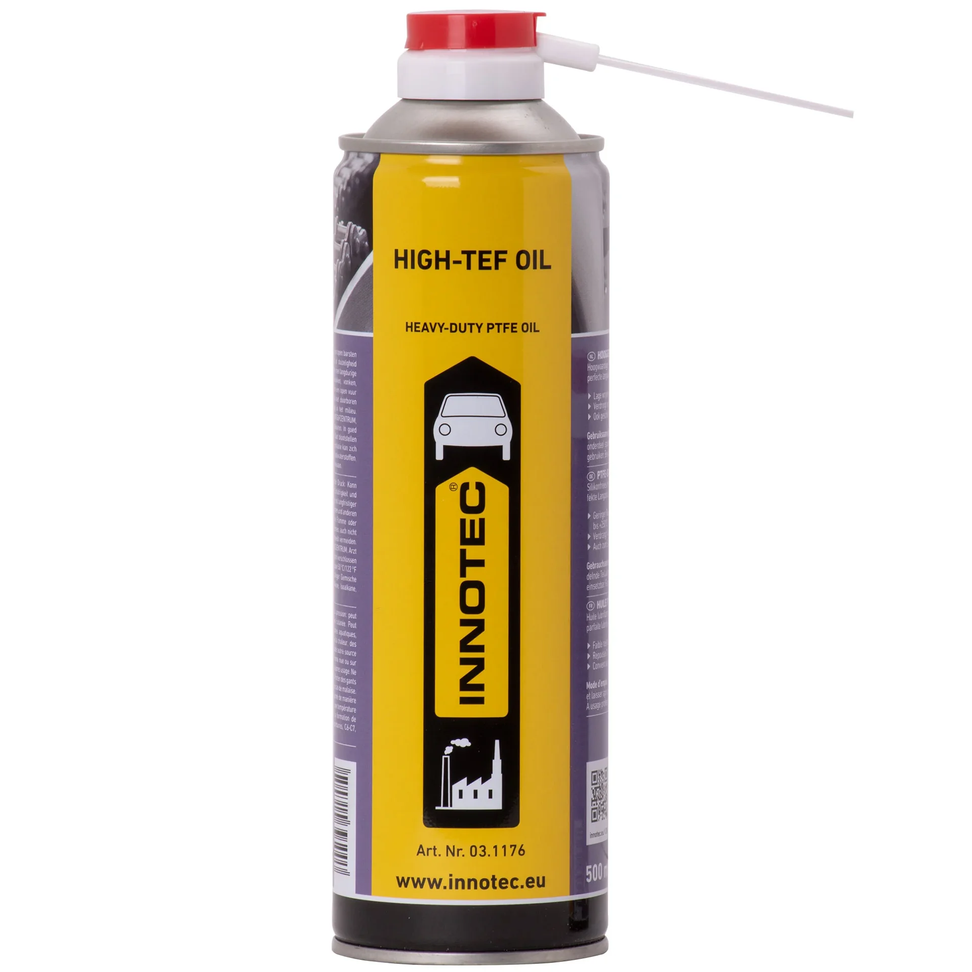 "Smeermiddel 500ml, Teflon olie, Smerende olie, Kruipolie, Multi olie, Universele olie, Smeermiddel spray, Metaal bescherming, Roest bescherming, Lagers smeren, Mechanische smering image"