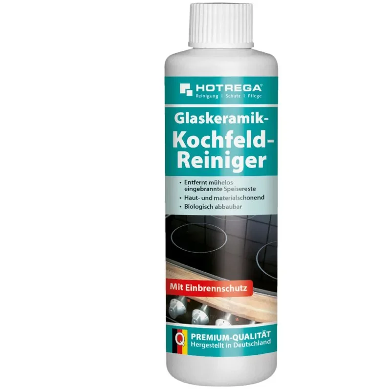 Glaskeramische kookplaatreiniger 250 ml, reiniger kookplaat, schoonmaak kookplaat