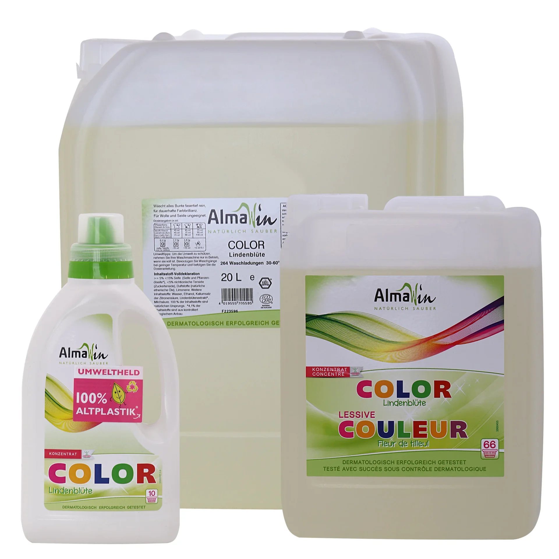 "Wasmiddel kleur, vloeibaar wasmiddel color, wasmiddel voor gekleurde was image"