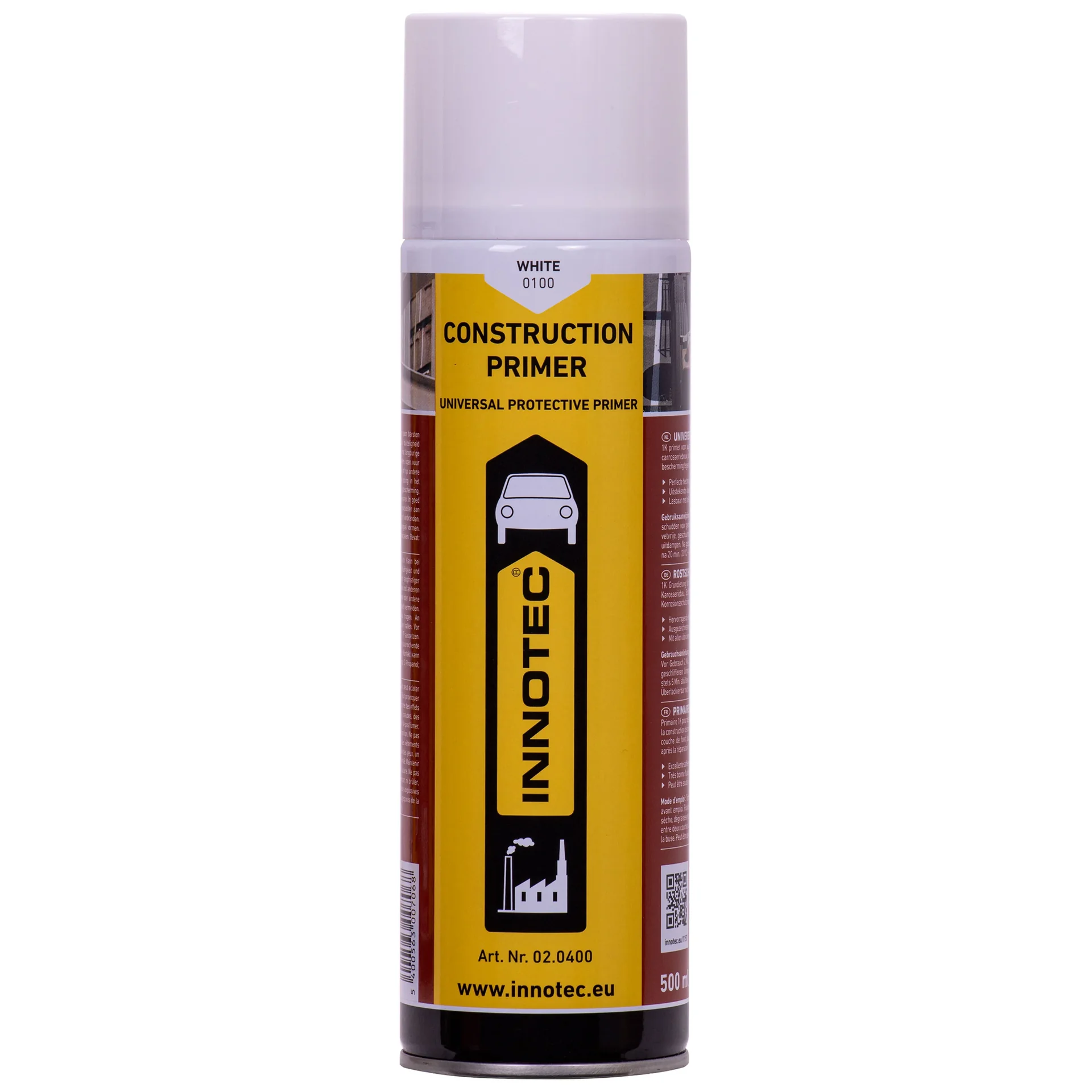 "Primer, constructie primer 500ml, grondverf wit image"