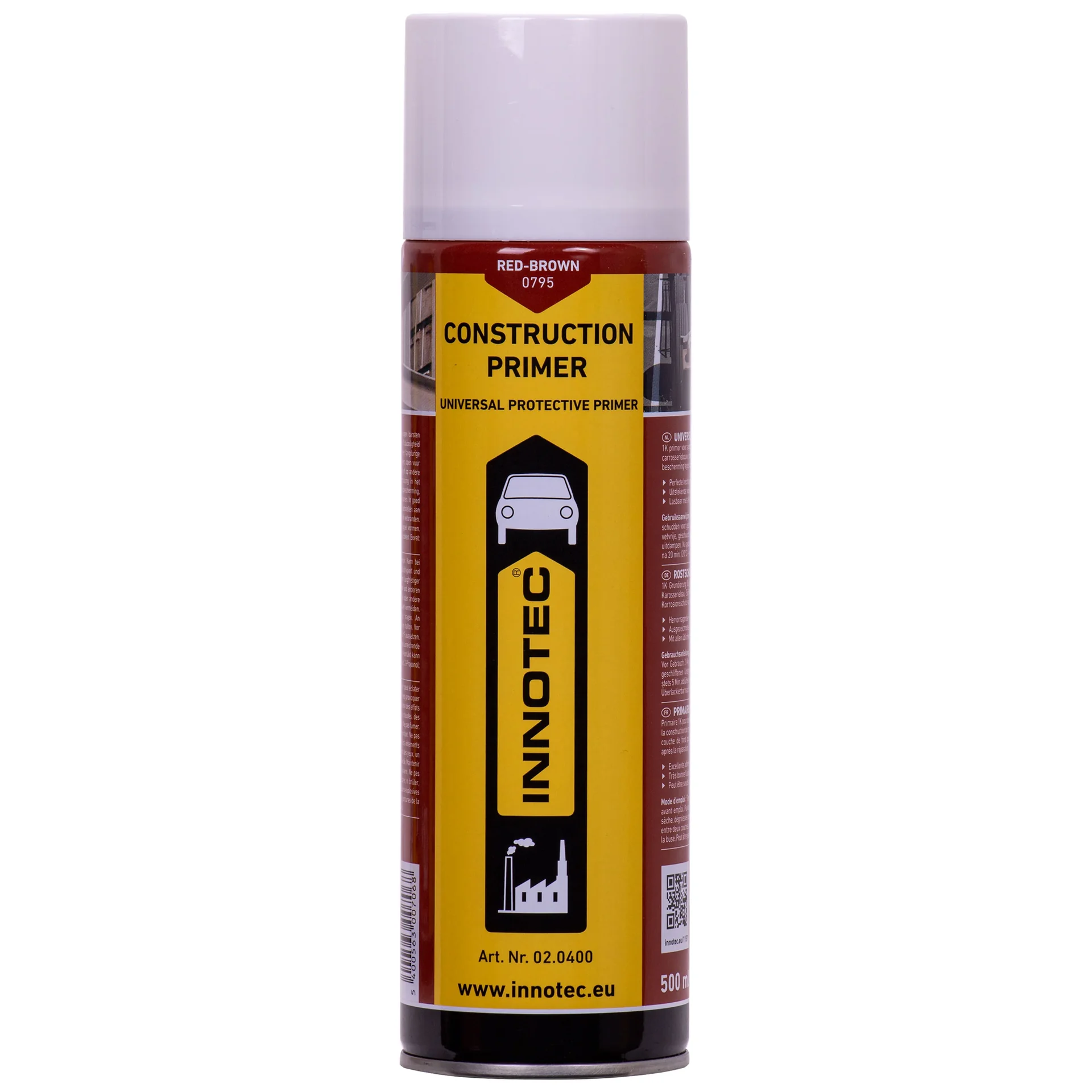 "Primer, constructie primer, 500ml, roodbruin, grondverf image"