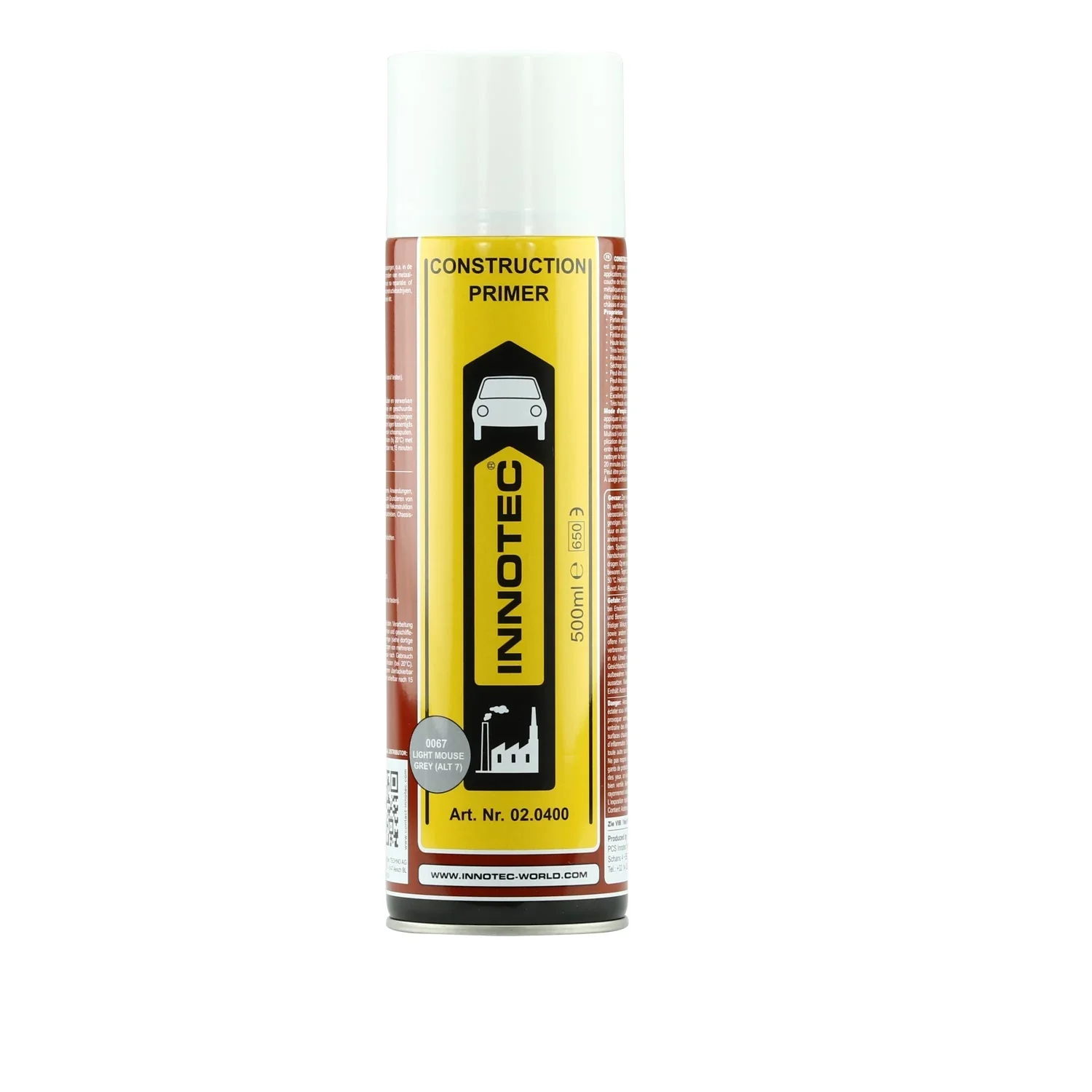 "Primer grijs, Constructie primer, 500ml, grijze hechtprimer, metaal, roestwerend image"