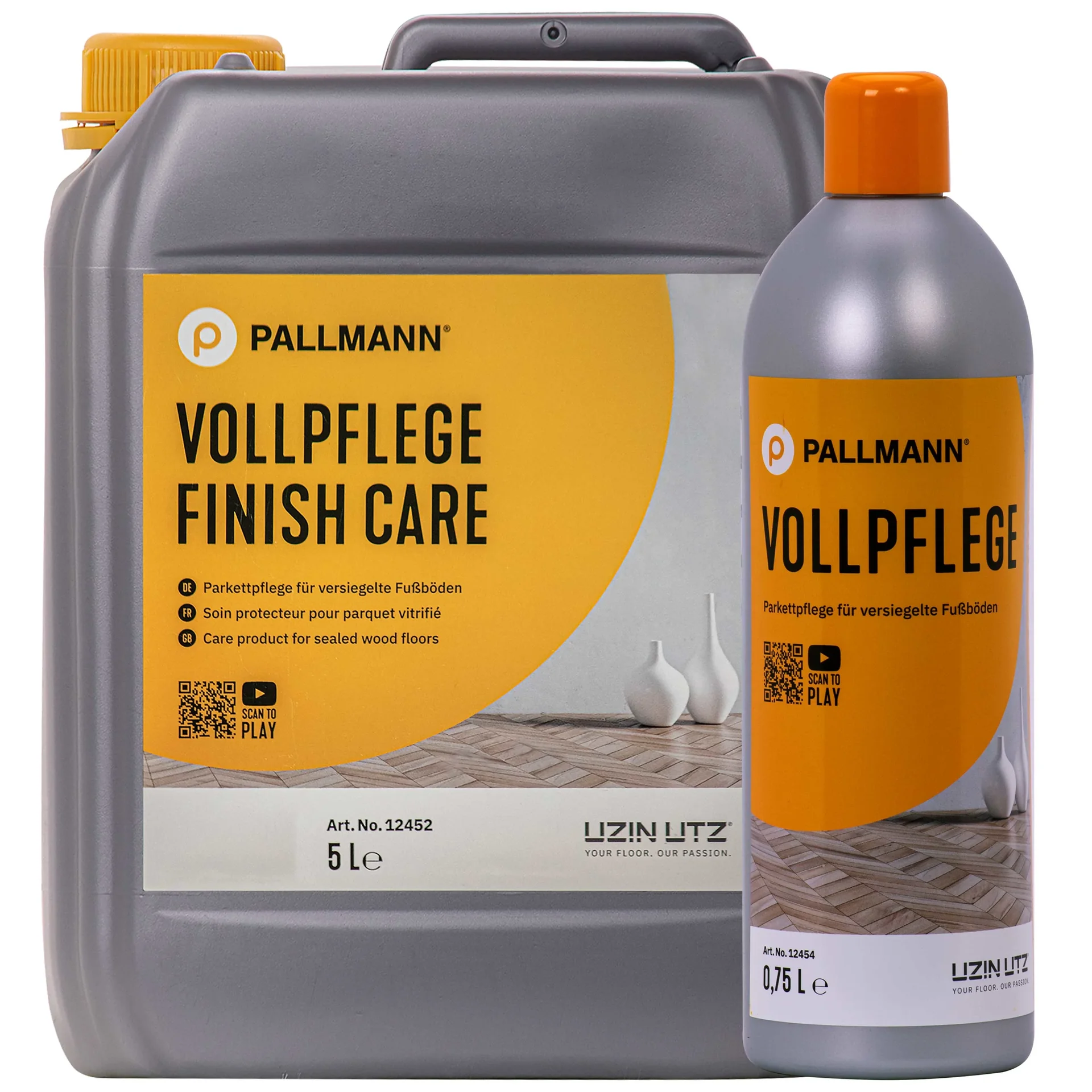 "Parket onderhoud, Halfmatte Vloer, Finish Care halbmatt image"