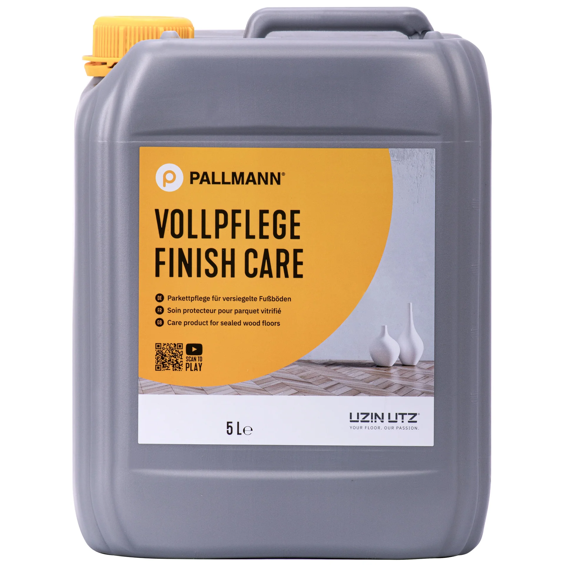 "Onderhoud parketvloer, Vloeronderhoud halfmat, 5 Liter, Parket onderhoud image"