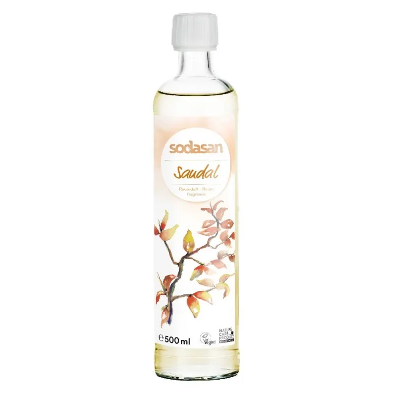 Geurstokjes navulling, kamergeur navulling, sandelhout geur, 500ml