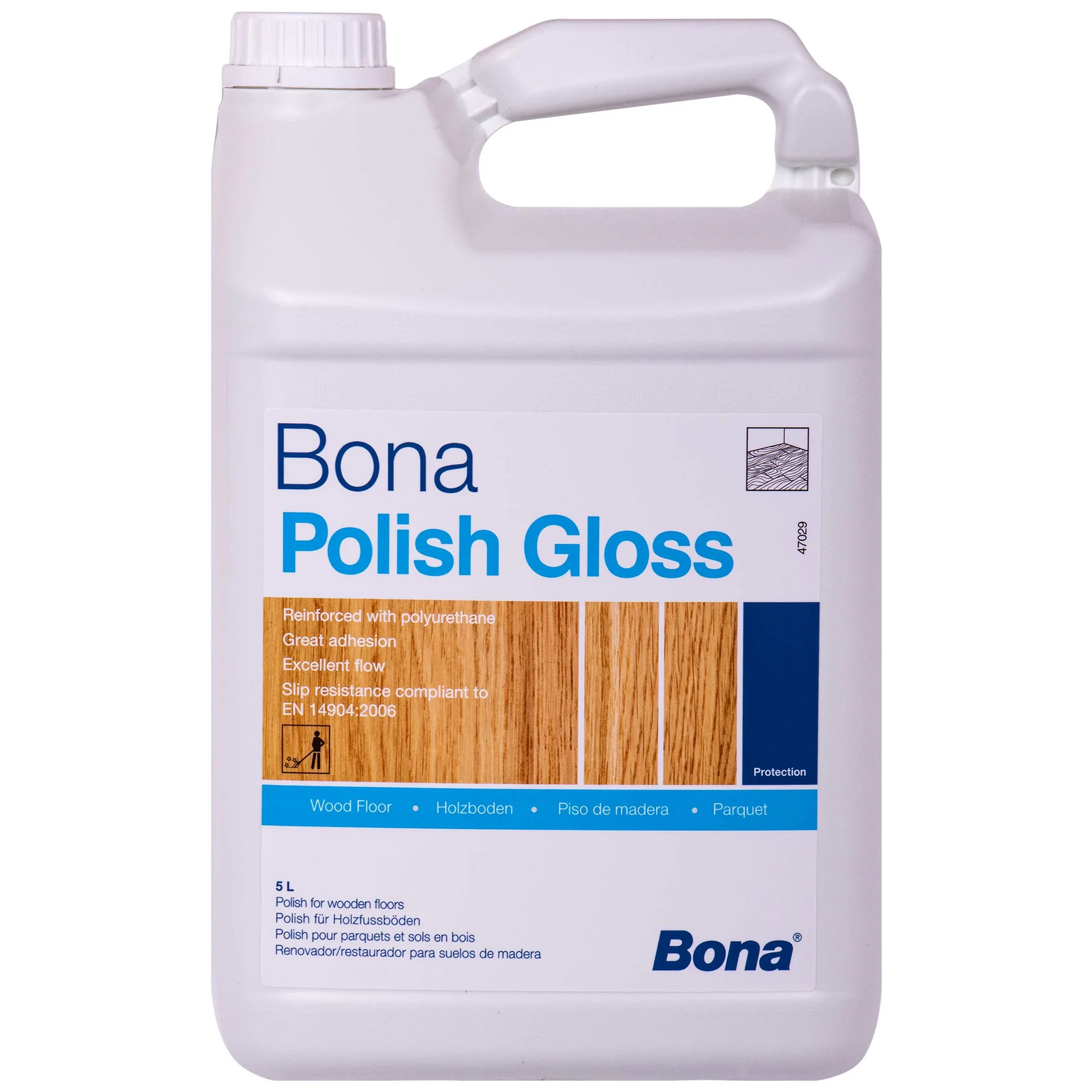 "Parket Polish 5 Liter, glanzend Parketpflegemiddel, Parket Glans image"