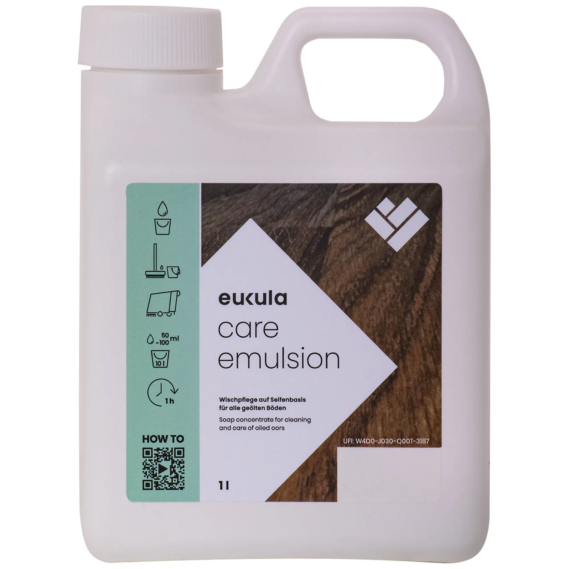 "Onderhoudsemulsie 1 Liter, Parket onderhoud, Houten vloer onderhoud image"