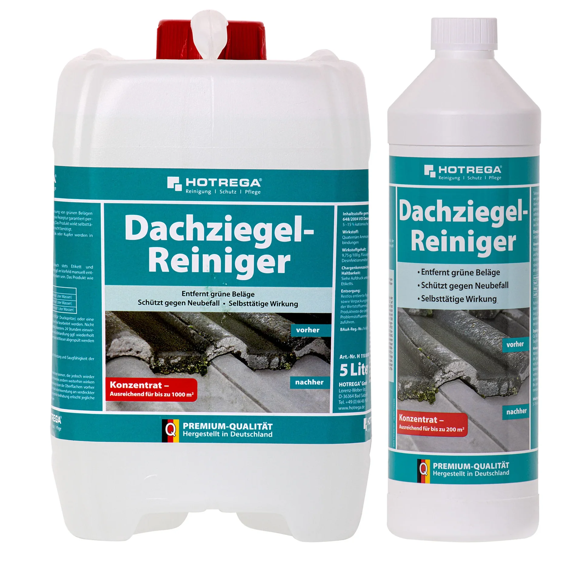 "Dakpannen reiniger concentraat, dakreiniging, dakpannen schoonmaken image"