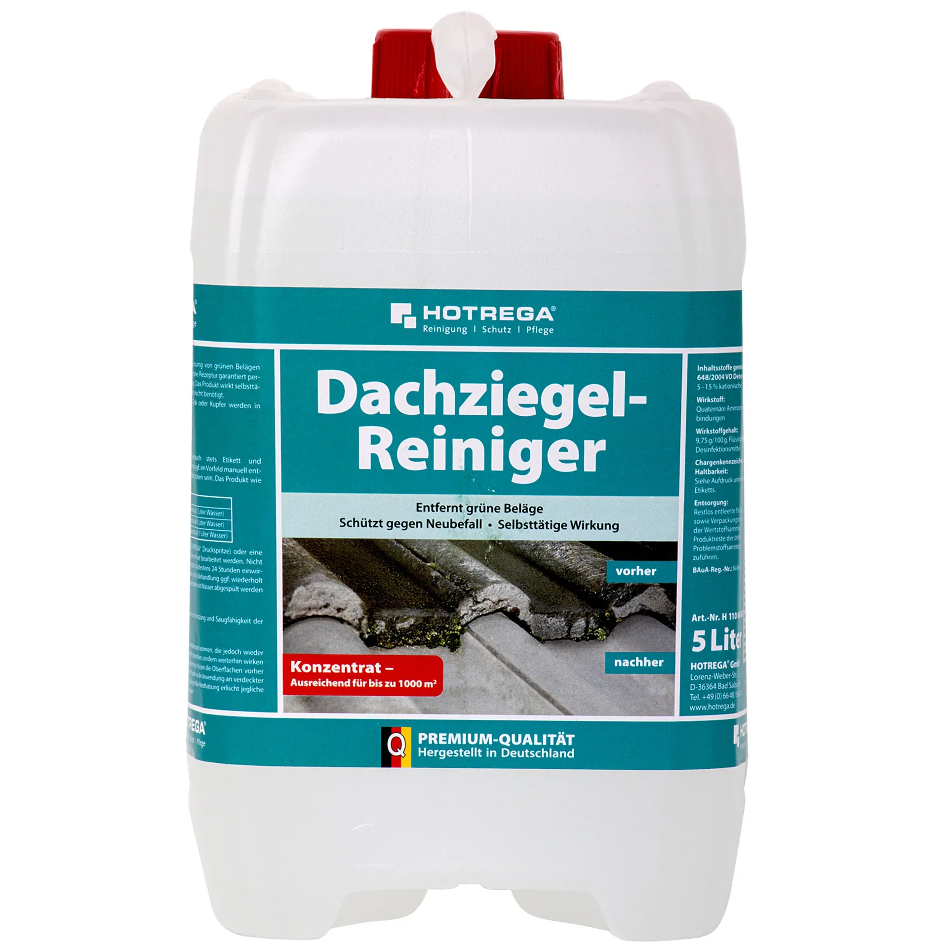 "Dakpannen reiniger concentraat 5 liter, dak reinigen, dakreiniging image"