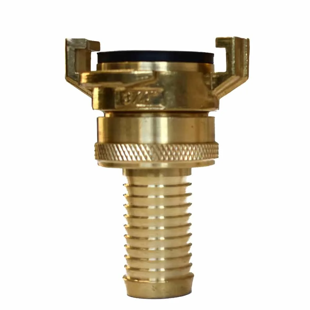 "Messing Saugkoppeling 3/4 inch met Wartelmoer image"