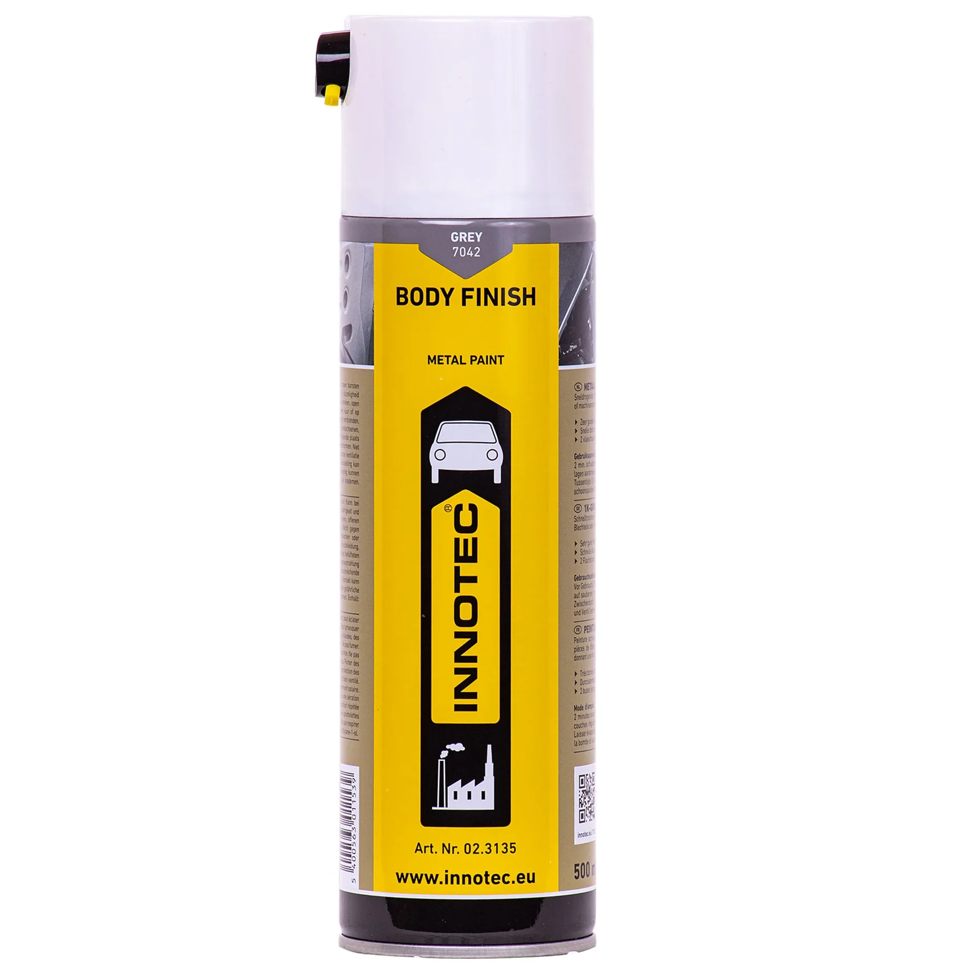 "Carrosserielak grijs, body coating, carrosserie bescherming, 500ml image"