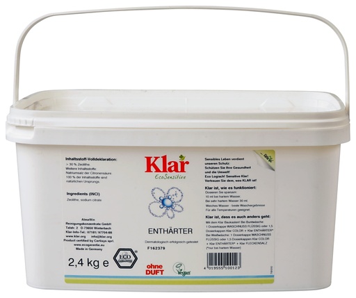 "Waterontharder 2.4kg, zonder parfum, kalk verwijderen wasmachine image"