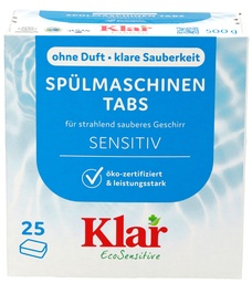KLAR Spülmaschinentabs 25 Tabs á 20 g