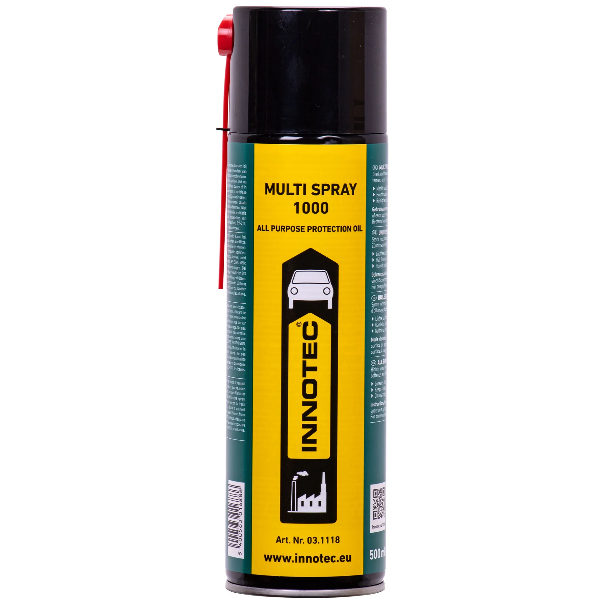 Universele olie, multispray, kruipolie, roestoplosser, smeermiddel, multi olie, spray olie 500 ml
