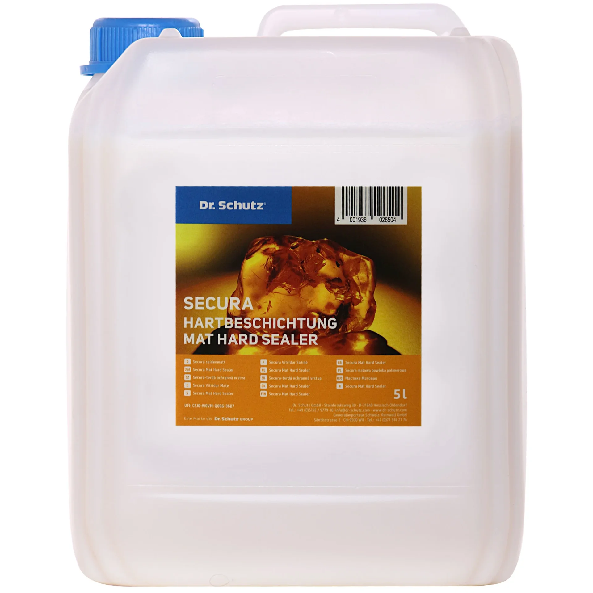 "Houten vloer verzegeling, seidenmatte vloer coating, 5 Liter voor ca. 100 m² image"
