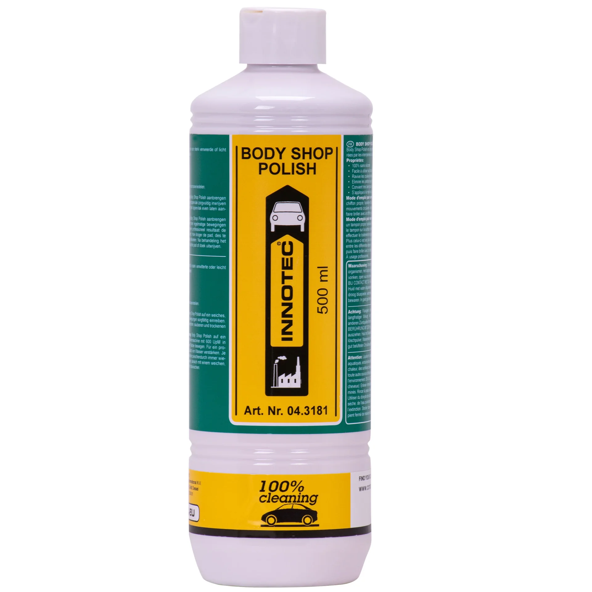 Polijstmiddel auto, Autopolish, 500 ml, silikonfreie polish, lak polijsten