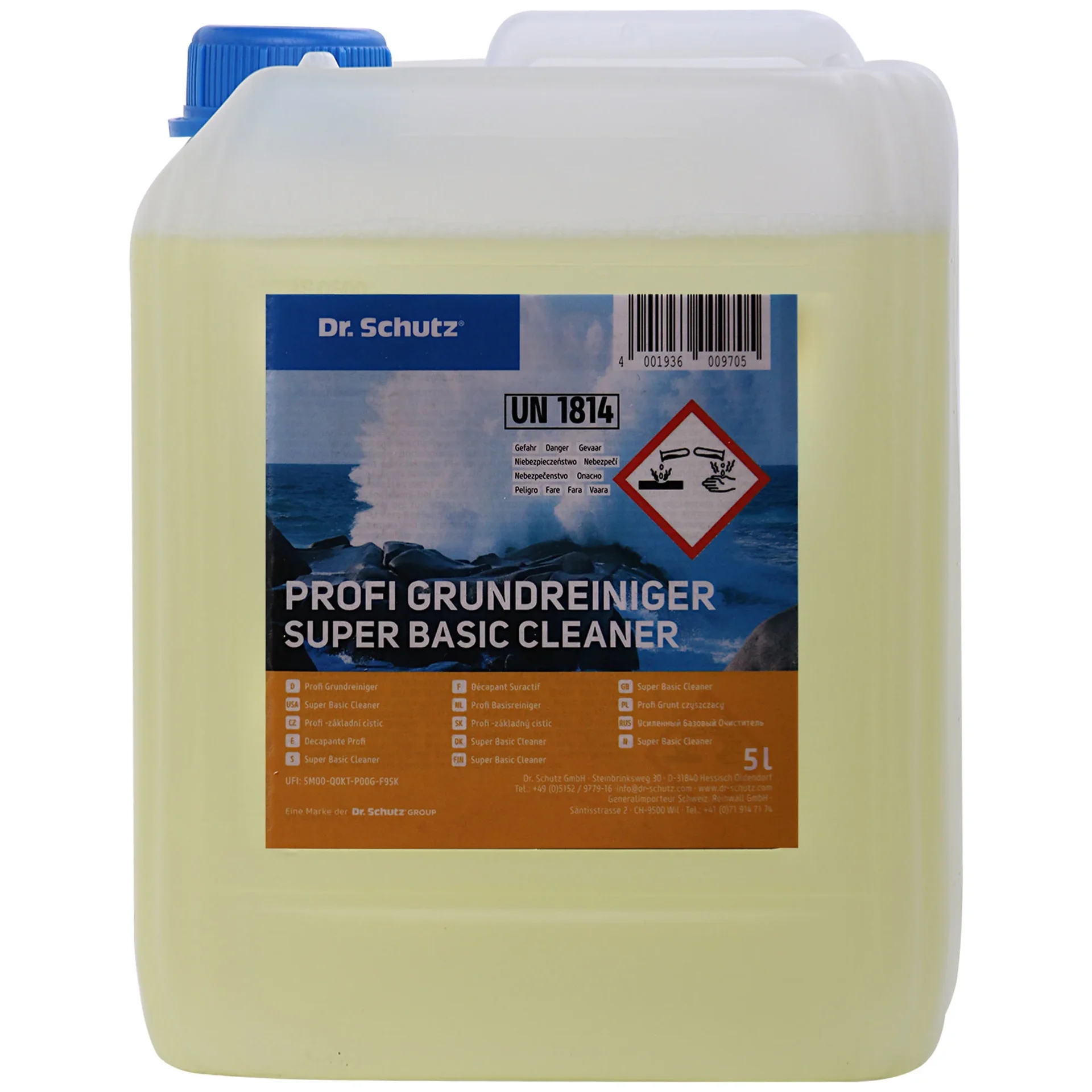 "PVC reiniger 5 liter, Profi Grundreiniger voor PVC, Intensieve vloerreiniger image"