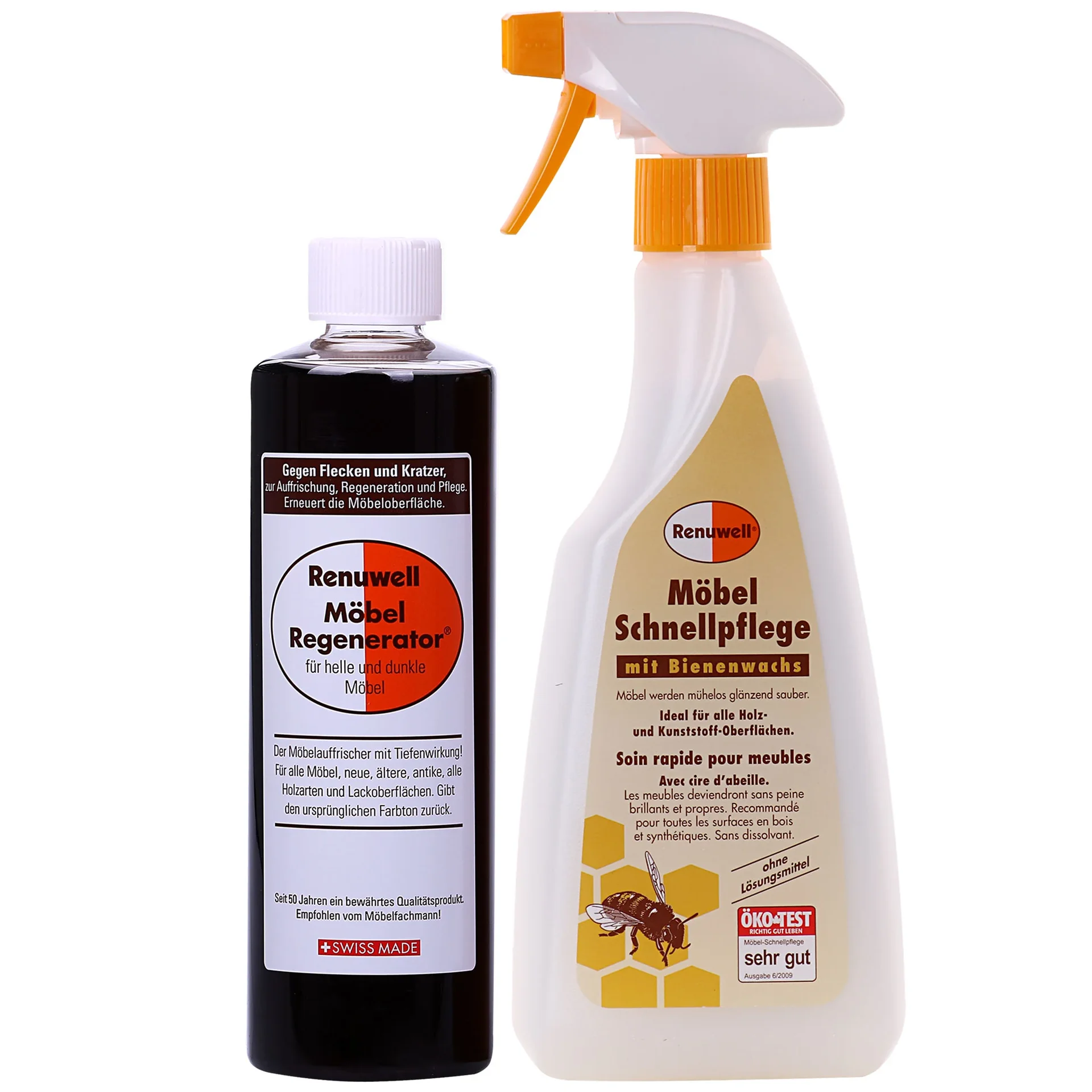 "Meubelrenovatie, Möbel Regenerator 500 ml, Schnellpflege 500 ml, Meubelreiniging image"
