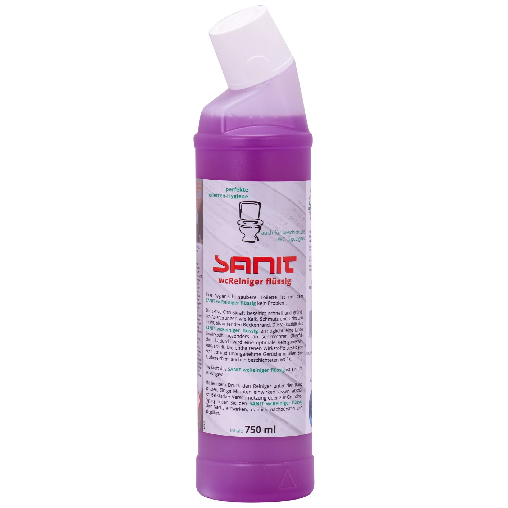 "WC Reiniger, vloeibaar, Toilet Reiniger, 750 ml image"