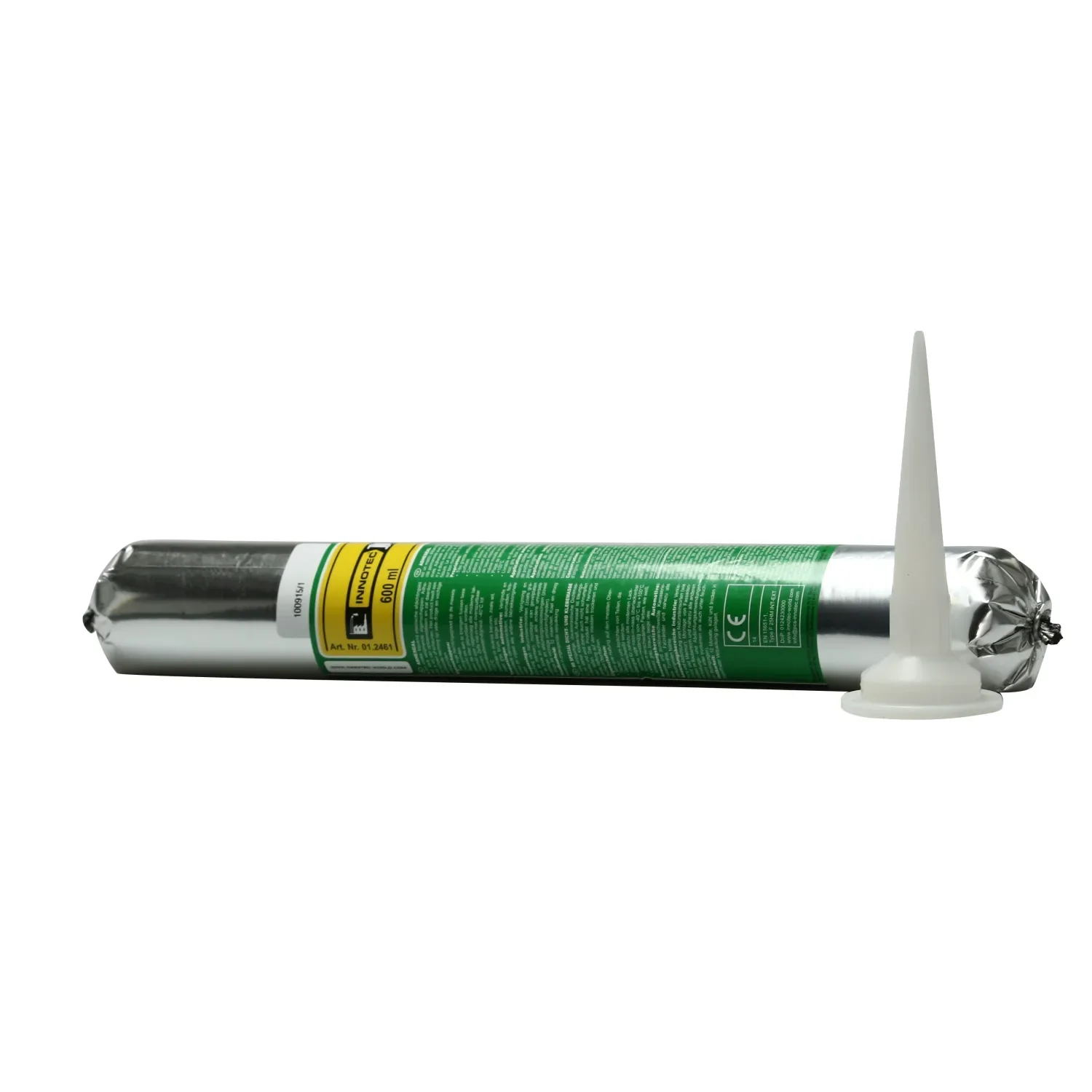 "Adheseal 600ml, grijze lijm, lijmkit met spuitmond, grijs image"