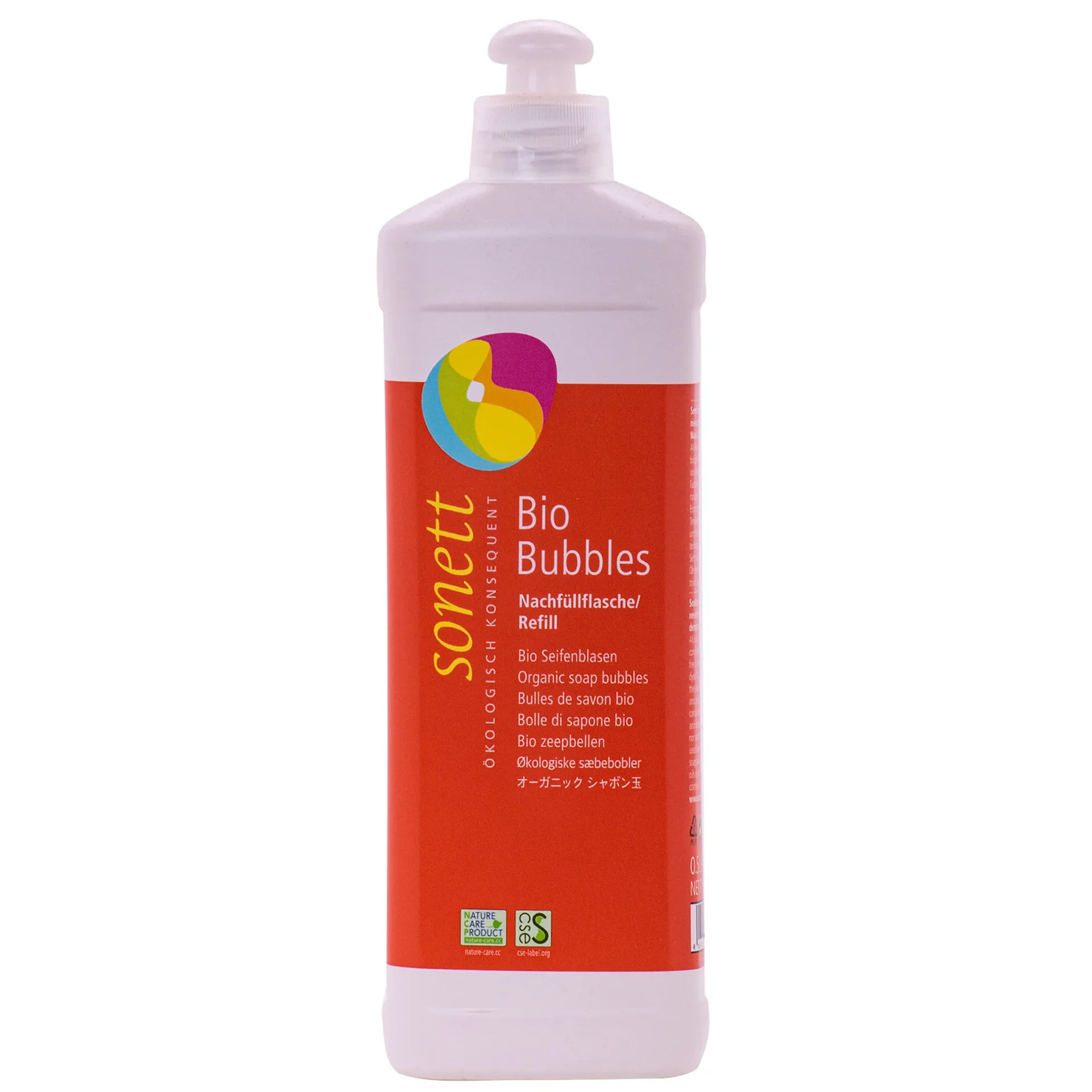 "Zeepbellen navulling 500ml, Zeepbellen vloeistof, biologische zeepbellen image"