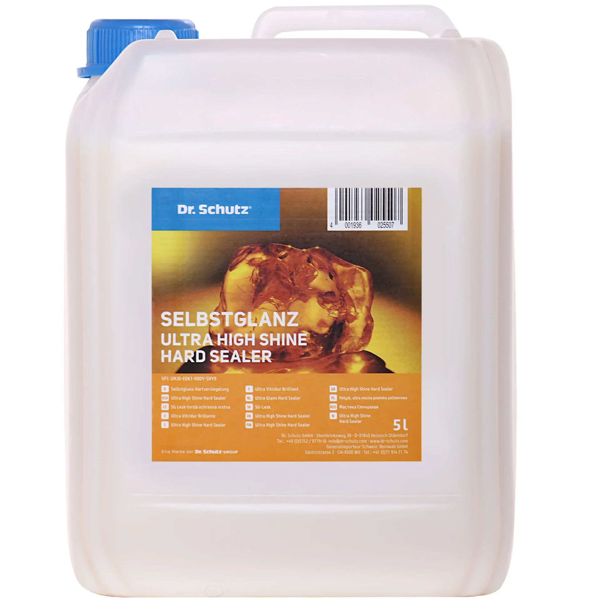 "Zelfglans vloercoating 5 Liter, glanzende harde vloer coating voor 100m² image"