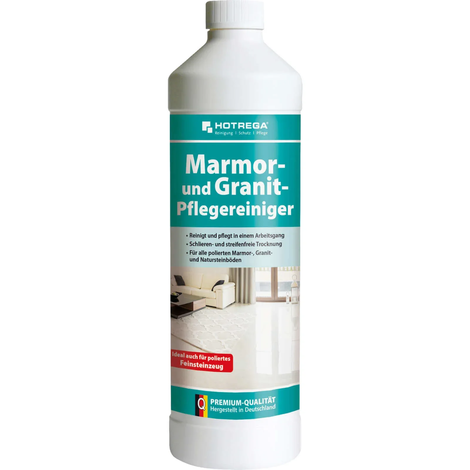 "Marmer reiniger, 1 liter concentraat, graniet reiniger, marmer onderhoud, natuursteen reiniger image"