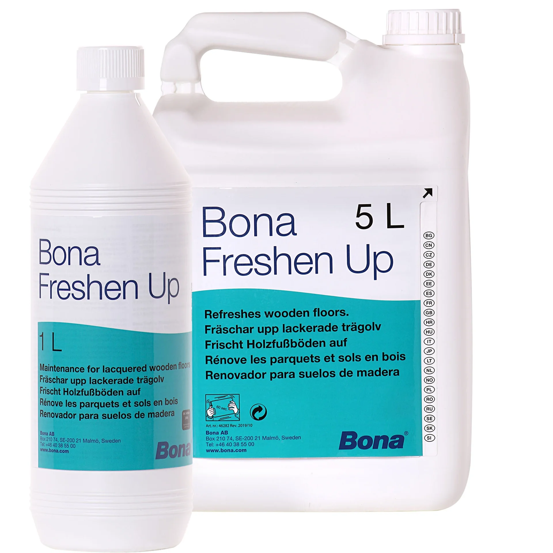 "Houten vloer onderhoud, BONA Freshen Up, wachsfreies Pflegemiddel image"