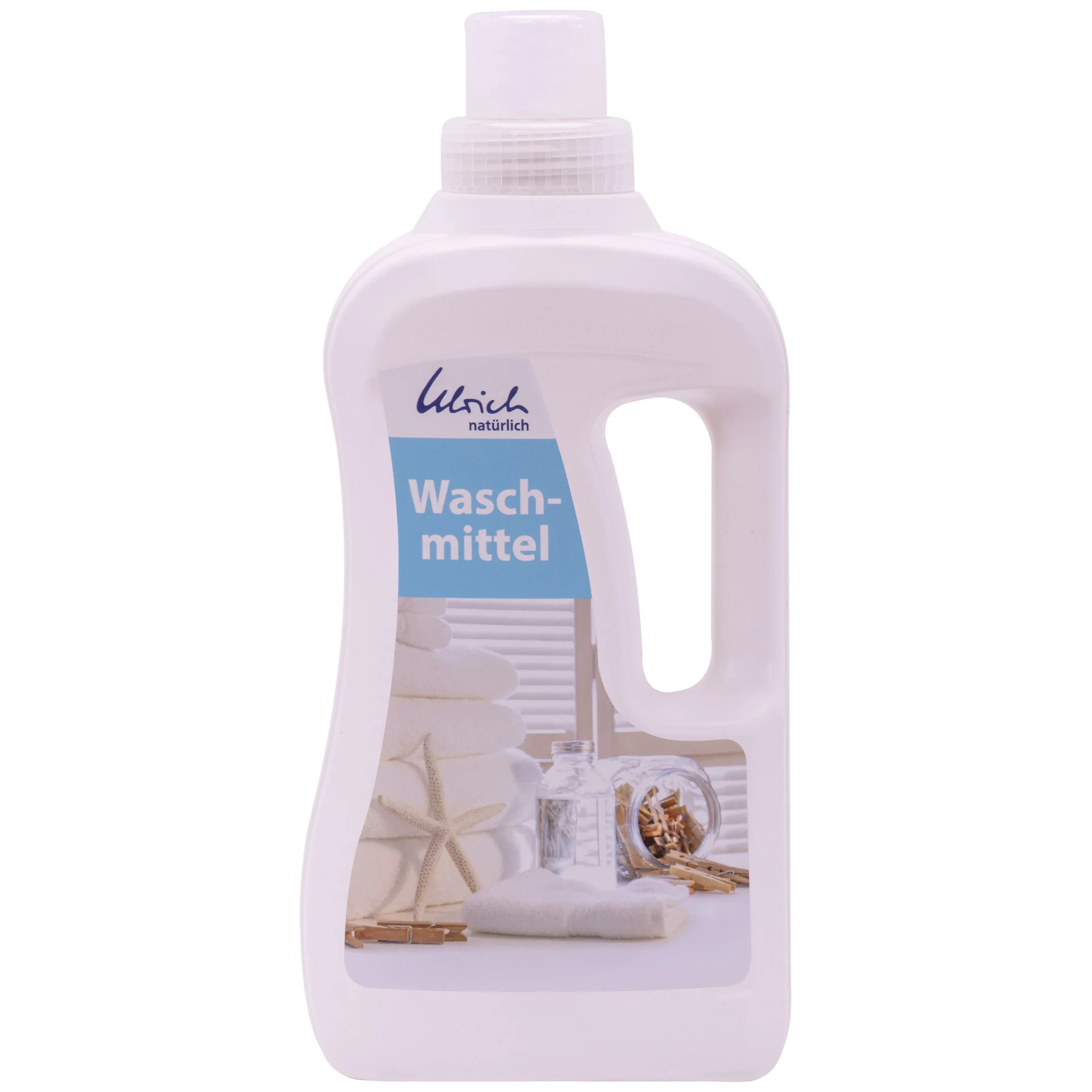 "Wasmiddel vloeibaar 1 Liter, natuurlijk wasmiddel, vegan, NCP-gecertificeerd image"